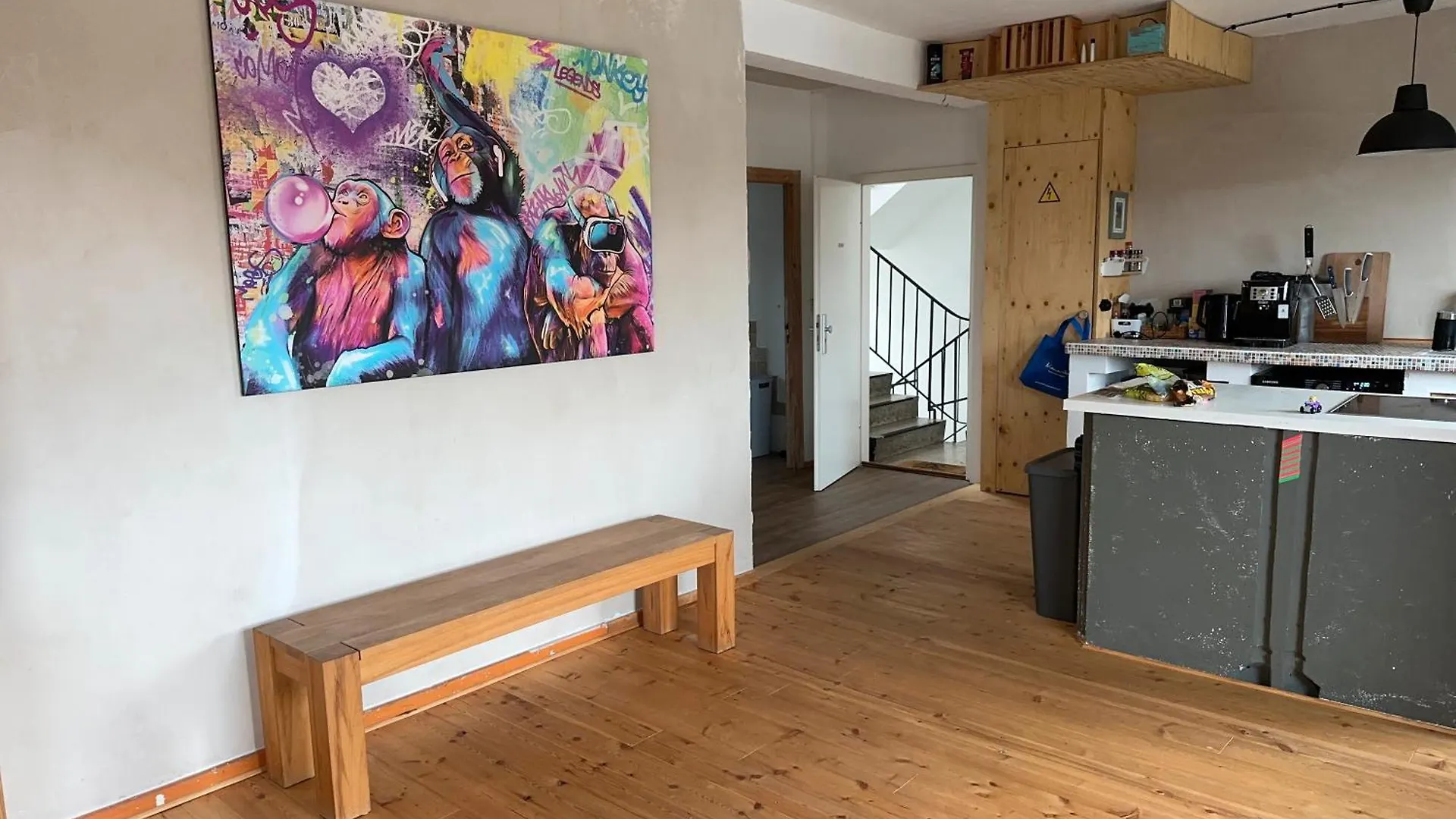 Gemuetliches Film-Loft-Atelier Apartment Hamburg 0*,