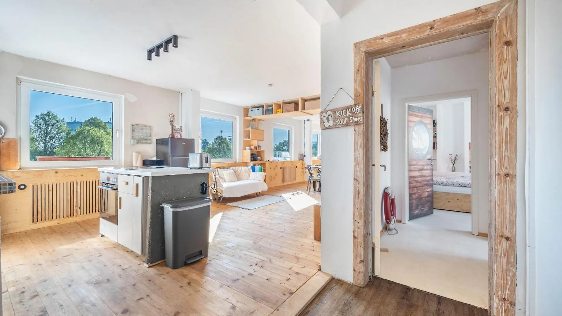 Gemuetliches Film-Loft-Atelier Apartment Hamburg