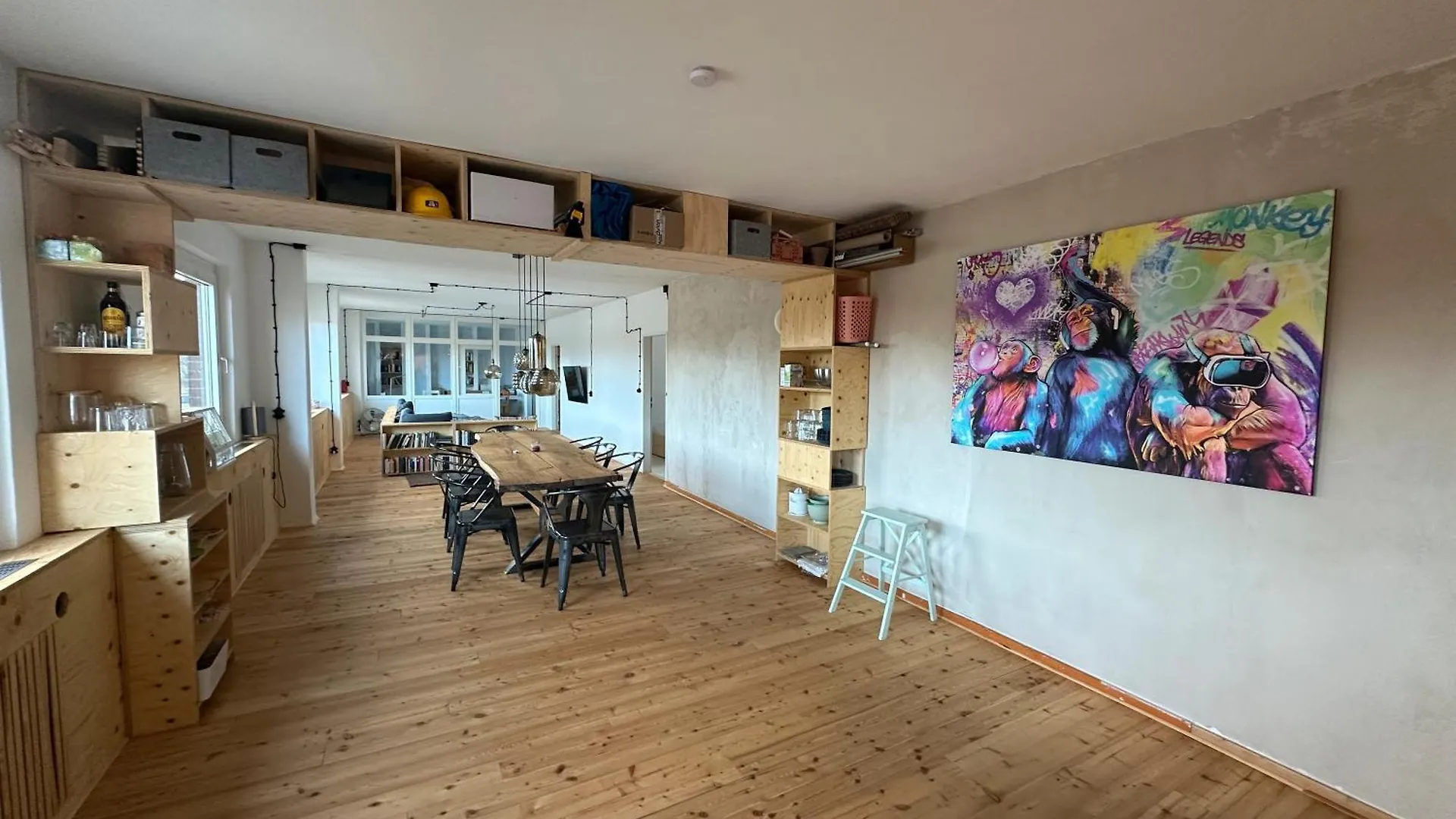 Gemuetliches Film-Loft-Atelier Apartment Hamburg